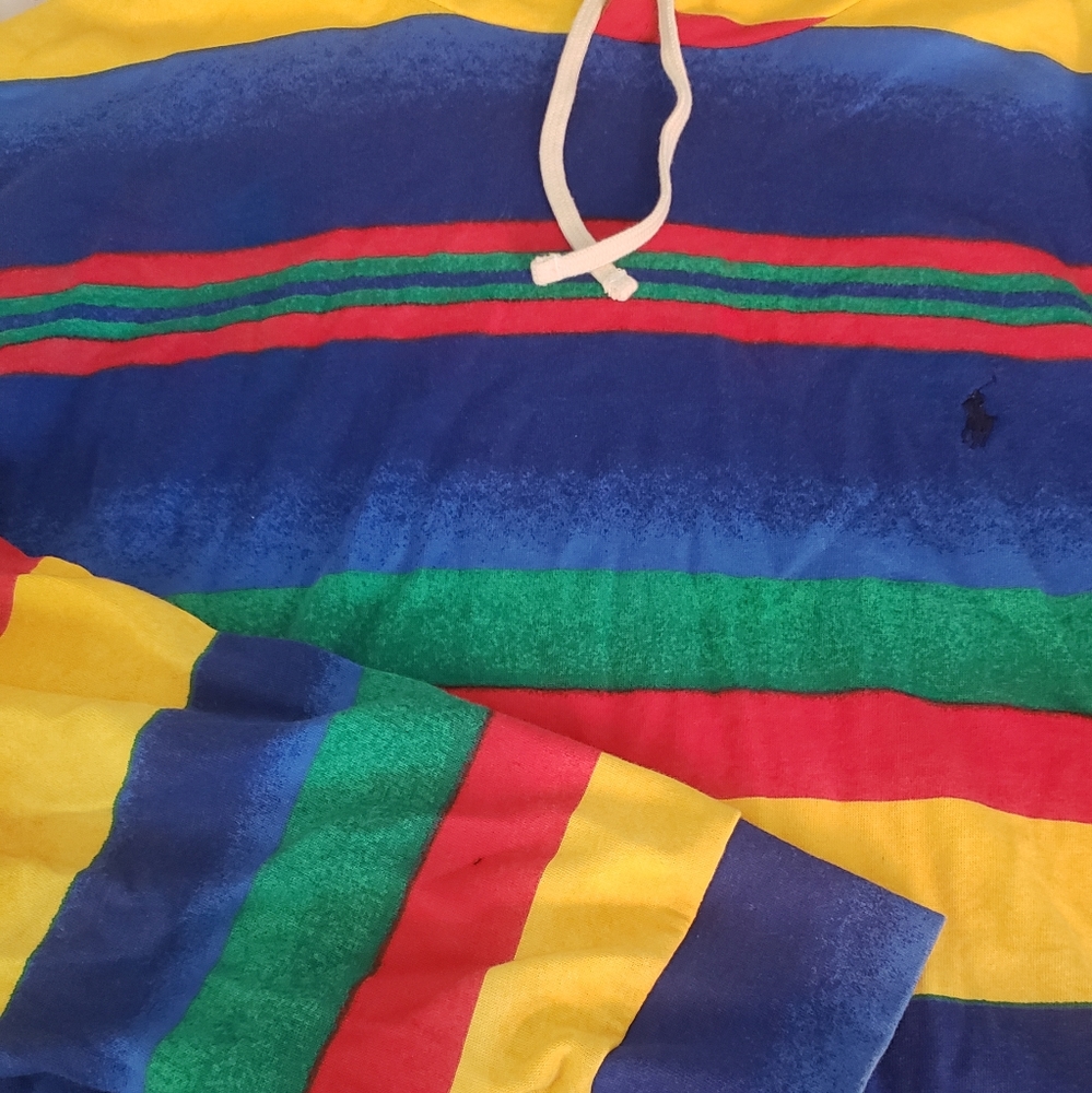 Like new 2XLT multicolor Polo hoodie